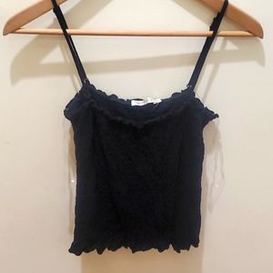 BLACK summer tube top